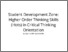 [thumbnail of Student Development Zone_ Higher Order Thinking Skills (Hots) in Critical Thinking Orientation.pdf]