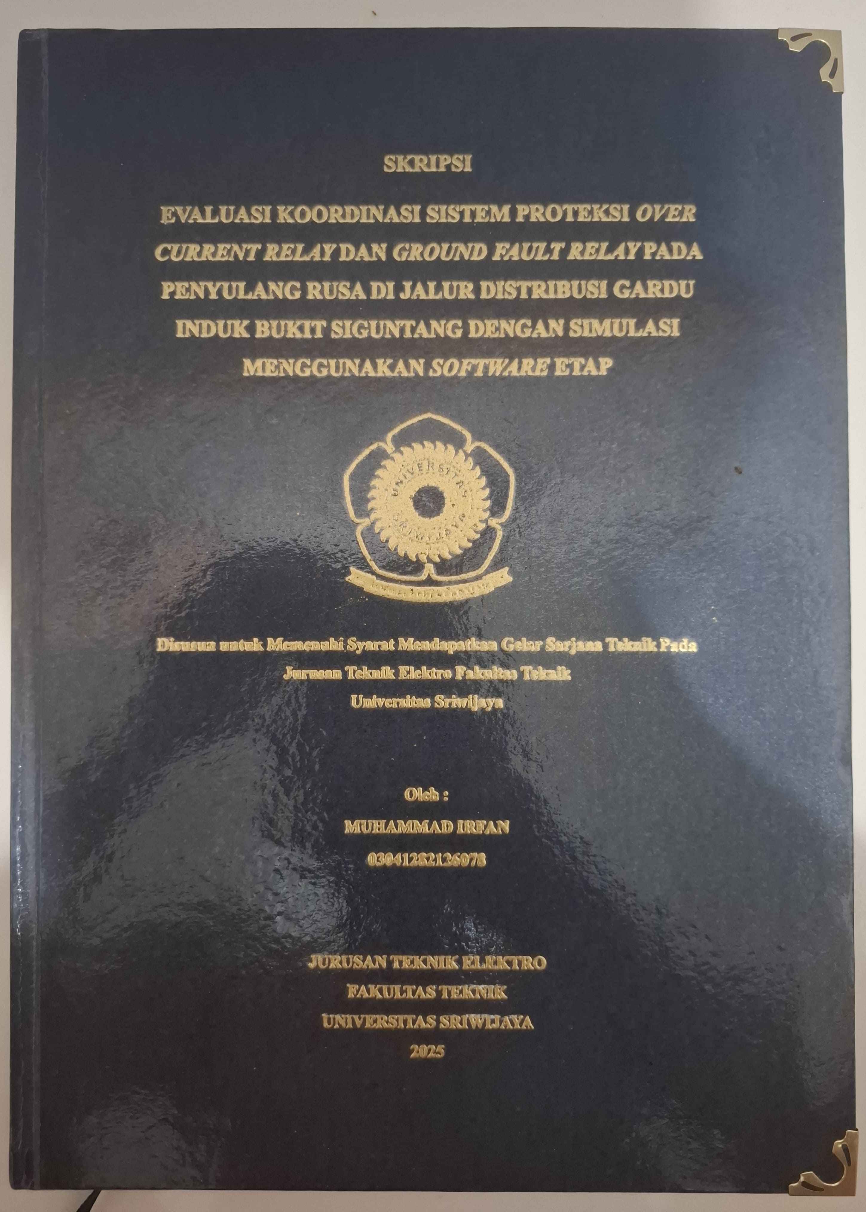 EVALUASI KOORDINASI SISTEM PROTEKSI OVER CURRENT RELAY DAN GROUND FAULT ...