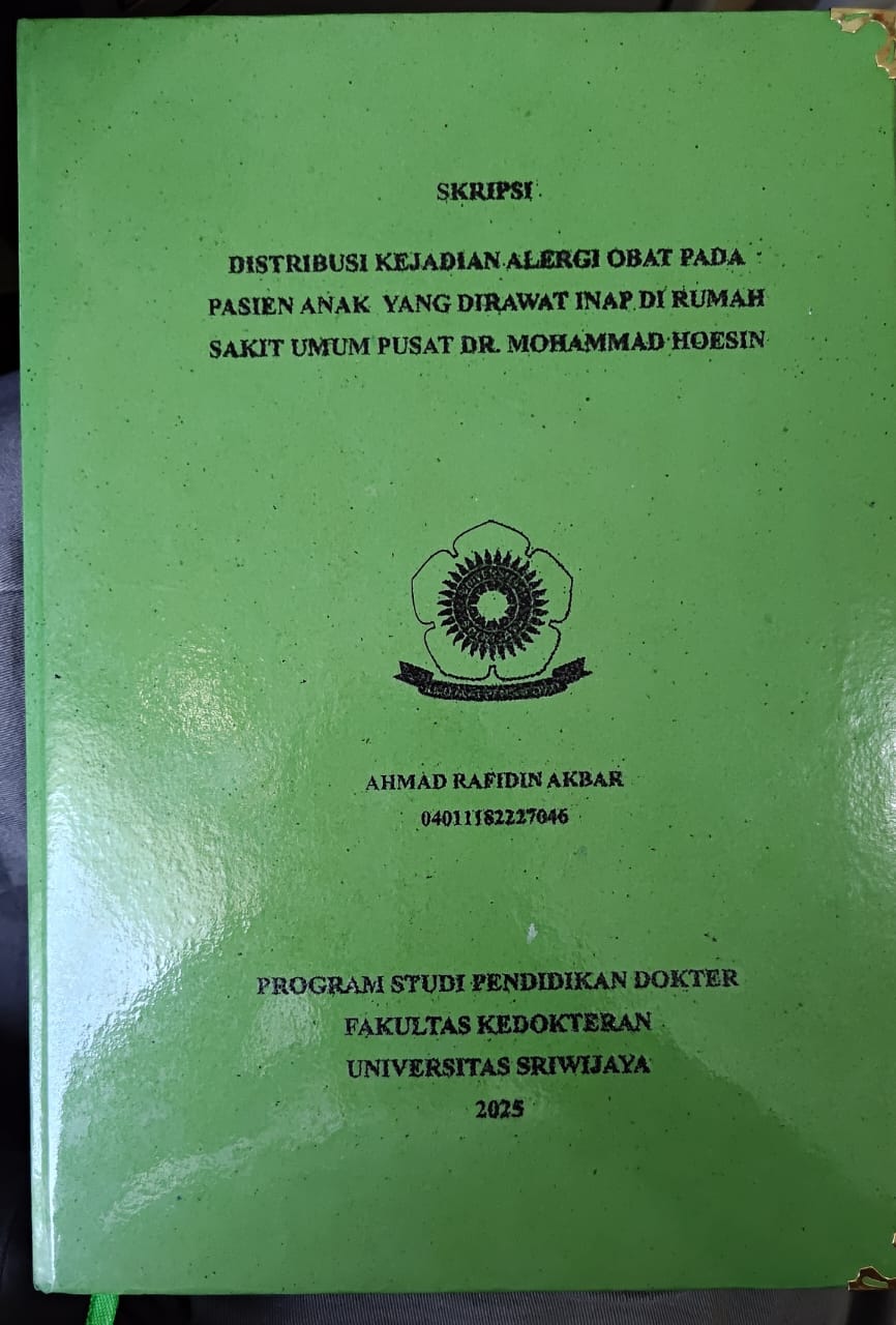 Obat Rama DISTRIBUSI KEJADIAN ALERGI OBAT PADA PASIEN ANAK YANG DIRAWAT INAP DI ...