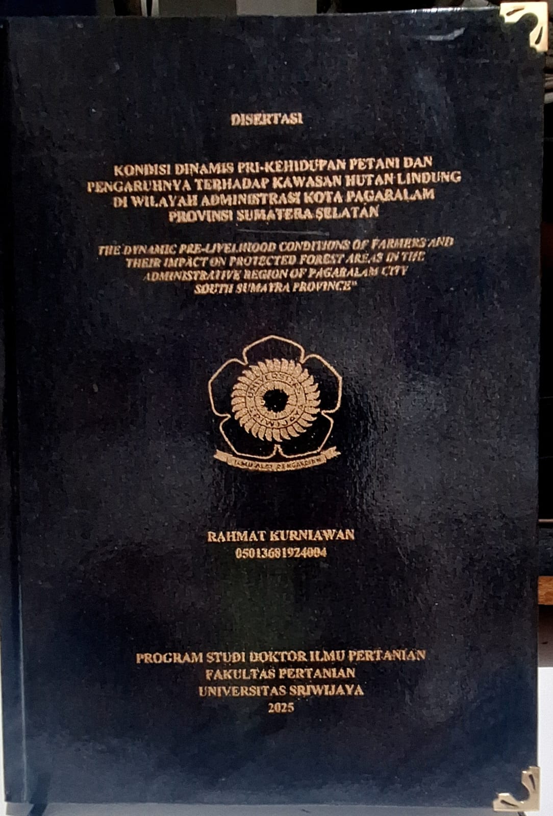 KONDISI DINAMIS PRI-KEHIDUPAN PETANI DAN PENGARUHNYA TERHADAP KAWASAN ...