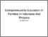 [thumbnail of Entrepreneurship Education In Families In Indonesia And Philipina (Similarity).pdf]