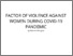 [thumbnail of FACTOR OF VIOLENCE AGAINST WOMEN DURING COVID-19 PANDEMIC (1).pdf]