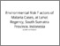 [thumbnail of Environmental Risk F actors of Malaria Cases, at Lahat Regency, South Sumatra Province, Indonesia.pdf]